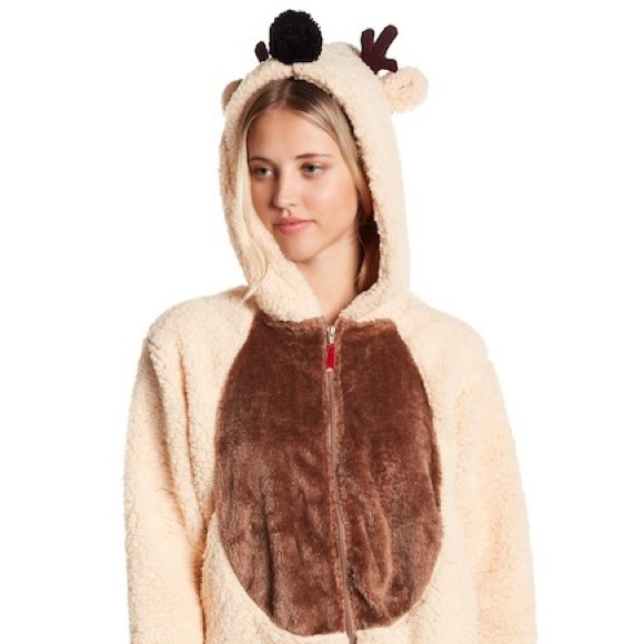 christmas reindeer hoodie